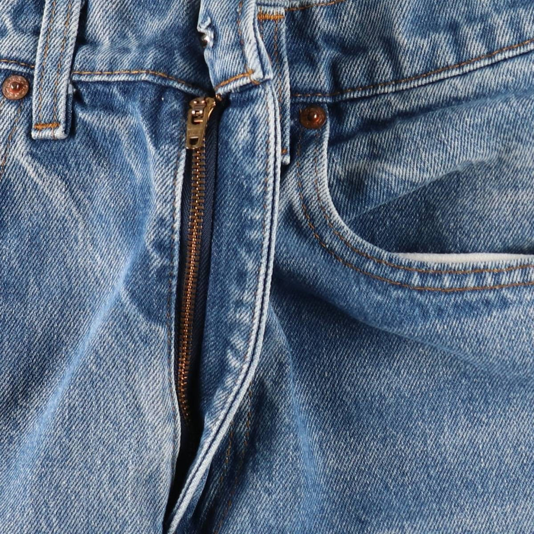 80'S Levi's 505-0217 Tapered Denim Pants Made in USA Men's W31 Vintage cotton blue type Vintage Second Hand