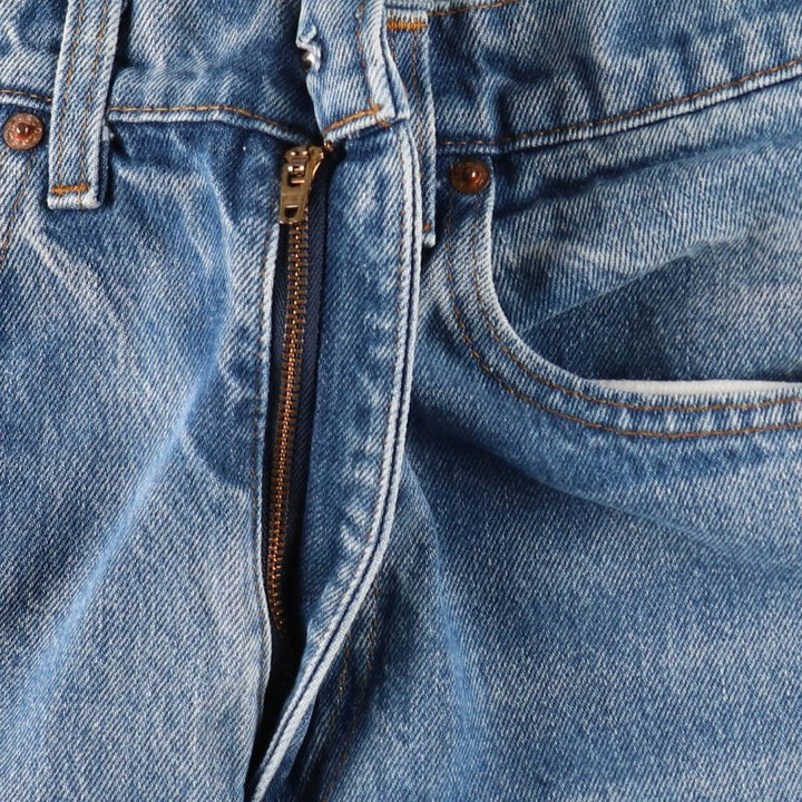 80'S Levi's 505-0217 Tapered Denim Pants Made in USA Men's W31 Vintage cotton blue type Vintage Second Hand