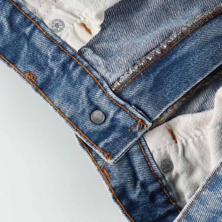 80'S Levi's 505-0217 Tapered Denim Pants Made in USA Men's W31 Vintage cotton blue type Vintage Second Hand