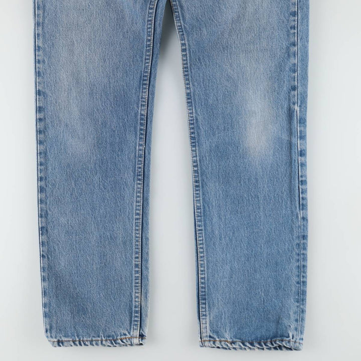 80'S Levi's 505-0217 Tapered Denim Pants Made in USA Men's W31 Vintage cotton blue type Vintage Second Hand