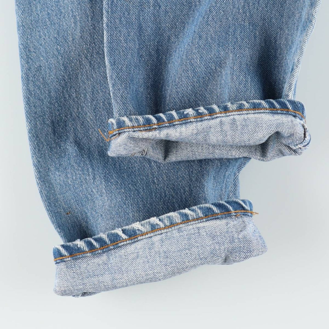 80'S Levi's 505-0217 Tapered Denim Pants Made in USA Men's W31 Vintage cotton blue type Vintage Second Hand