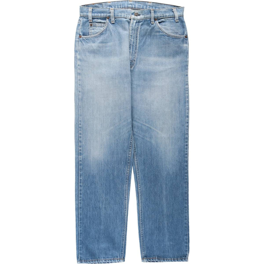 Levi's 505 Orange Tab Tapered Denim Pants, Men's W36 (approx.), Vintage unclear blue type Vintage Second Hand