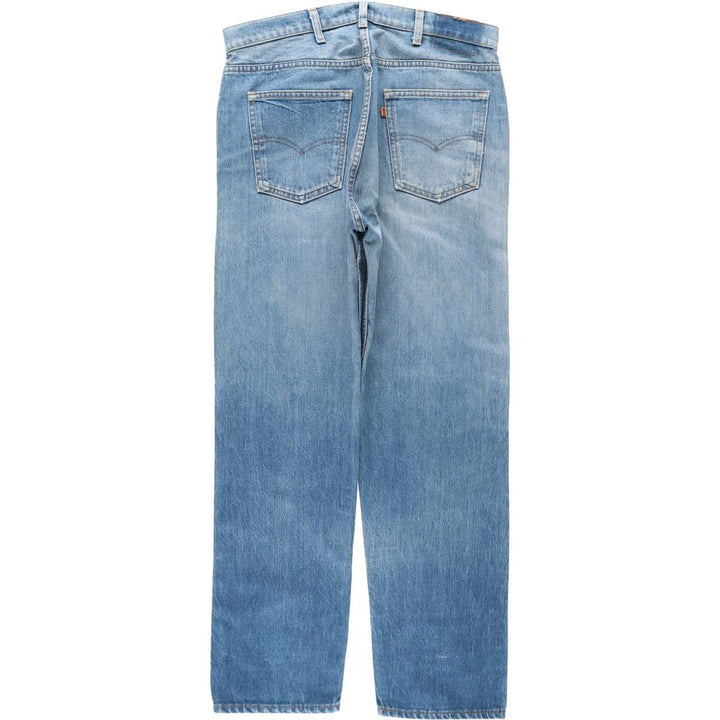 Levi's 505 Orange Tab Tapered Denim Pants, Men's W36 (approx.), Vintage unclear blue type Vintage Second Hand