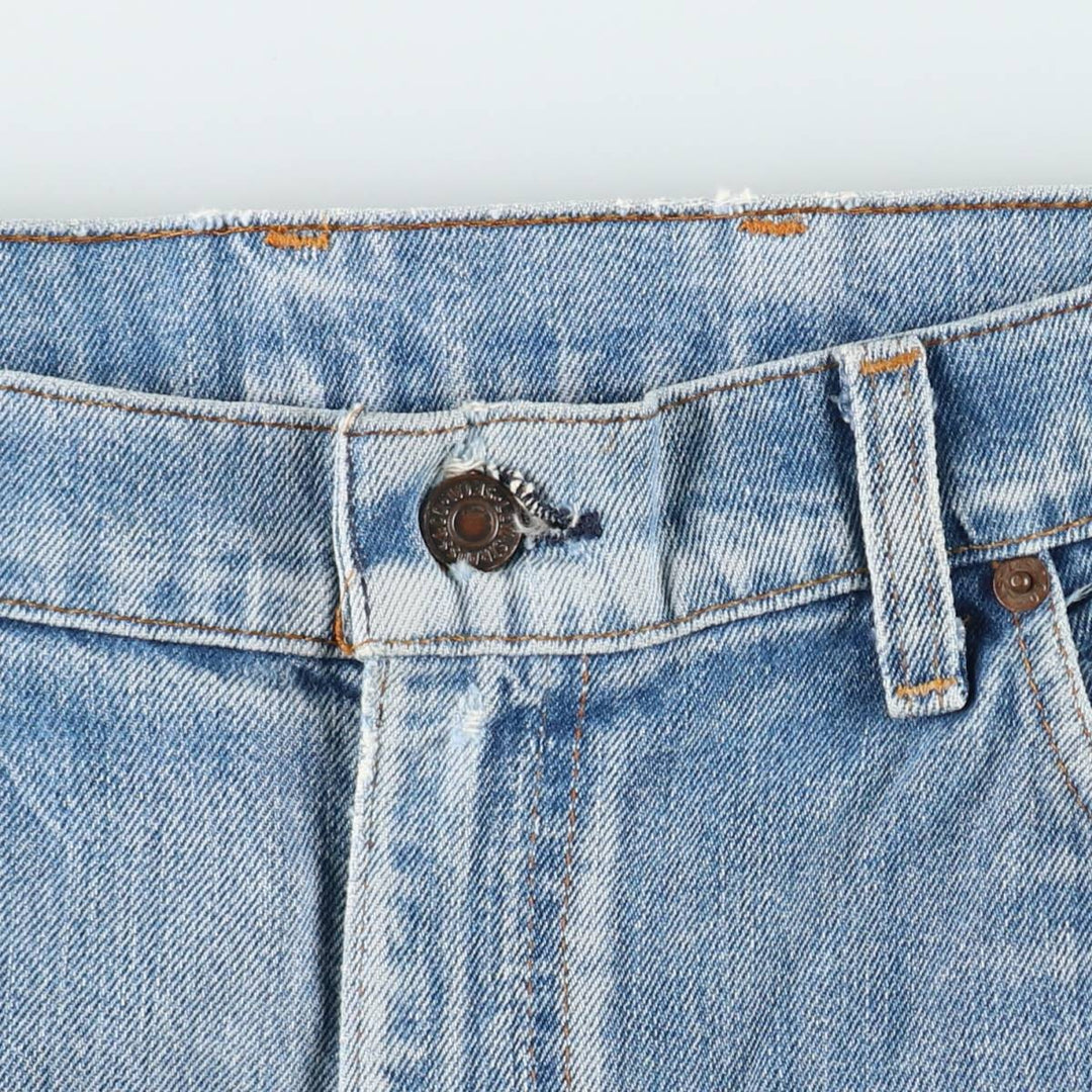 Levi's 505 Orange Tab Tapered Denim Pants, Men's W36 (approx.), Vintage unclear blue type Vintage Second Hand