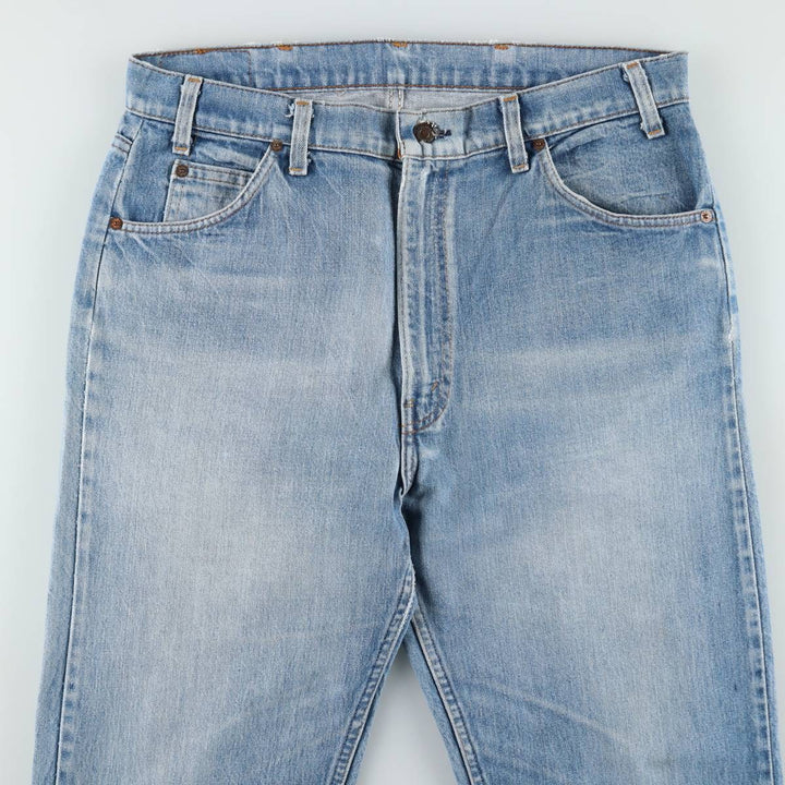 Levi's 505 Orange Tab Tapered Denim Pants, Men's W36 (approx.), Vintage unclear blue type Vintage Second Hand