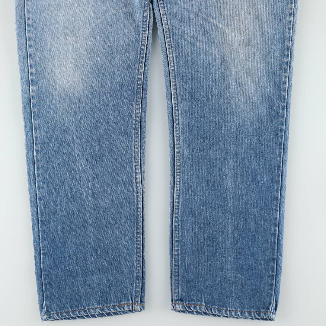 Levi's 505 Orange Tab Tapered Denim Pants, Men's W36 (approx.), Vintage unclear blue type Vintage Second Hand