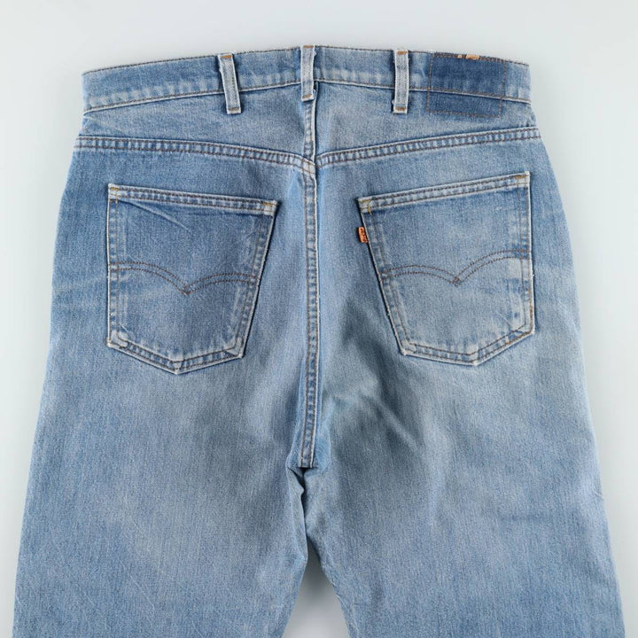 Levi's 505 Orange Tab Tapered Denim Pants, Men's W36 (approx.), Vintage unclear blue type Vintage Second Hand