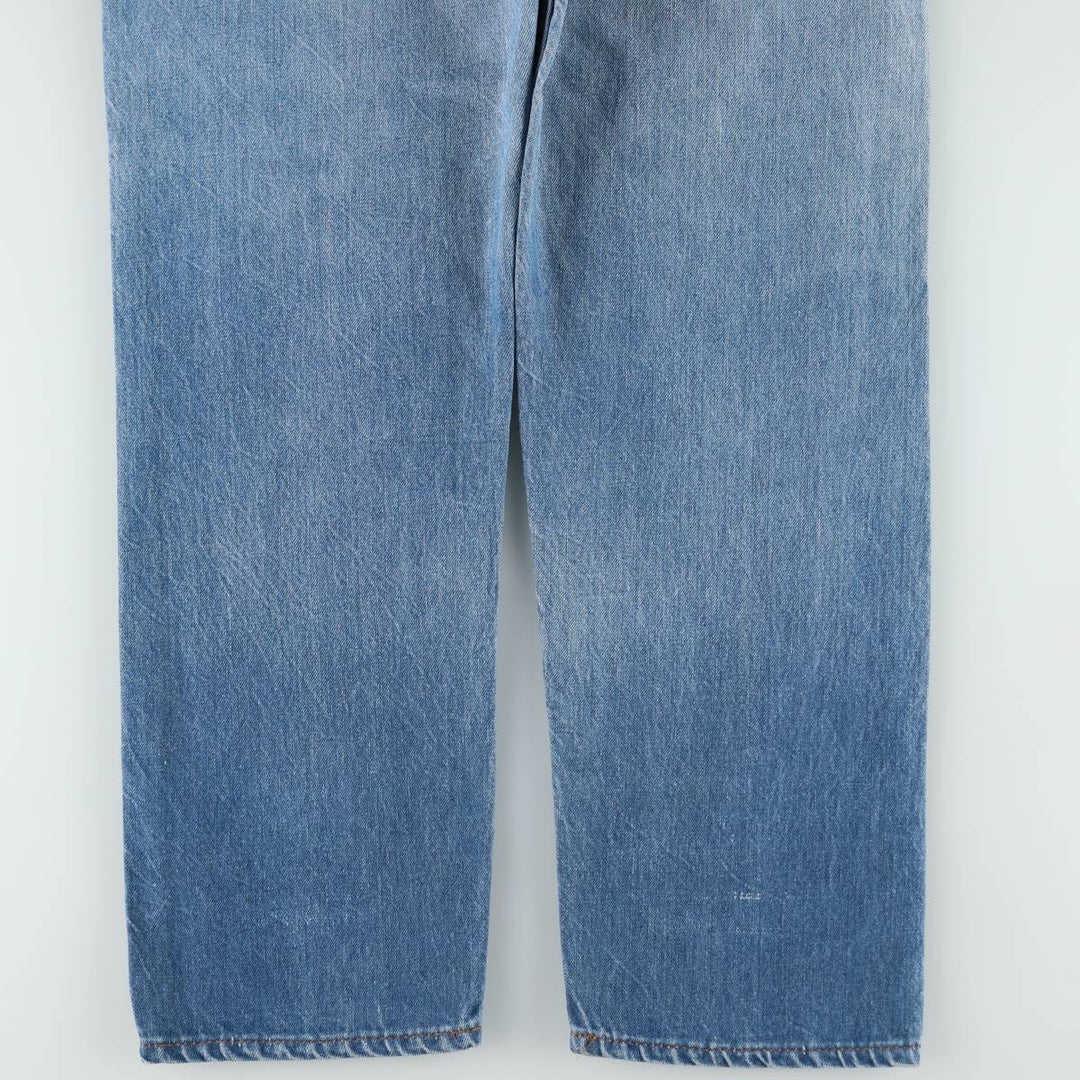Levi's 505 Orange Tab Tapered Denim Pants, Men's W36 (approx.), Vintage unclear blue type Vintage Second Hand