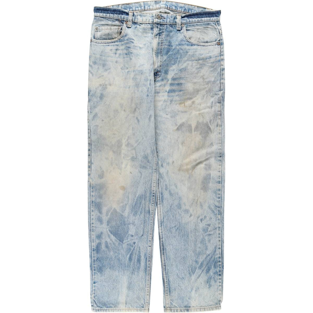 80s-90'S Levi's 505-0217 Tapered Denim Pants, Made in USA, Men's W37 (approx.), Vintage cotton blue type Vintage Second Hand