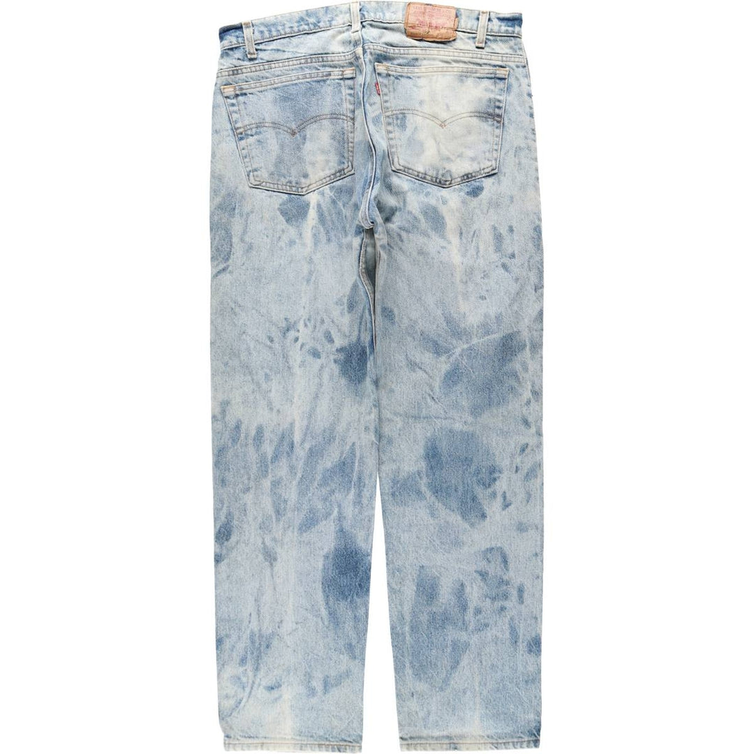 80s-90'S Levi's 505-0217 Tapered Denim Pants, Made in USA, Men's W37 (approx.), Vintage cotton blue type Vintage Second Hand