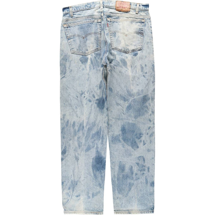 80s-90'S Levi's 505-0217 Tapered Denim Pants, Made in USA, Men's W37 (approx.), Vintage cotton blue type Vintage Second Hand