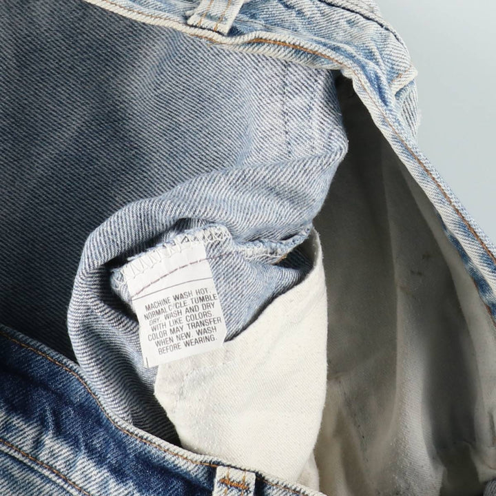 80s-90'S Levi's 505-0217 Tapered Denim Pants, Made in USA, Men's W37 (approx.), Vintage cotton blue type Vintage Second Hand