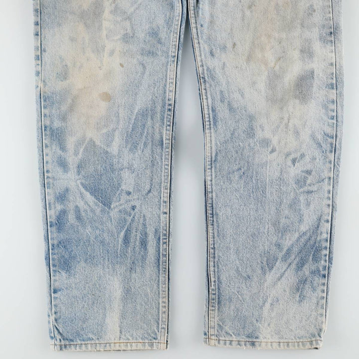 80s-90'S Levi's 505-0217 Tapered Denim Pants, Made in USA, Men's W37 (approx.), Vintage cotton blue type Vintage Second Hand