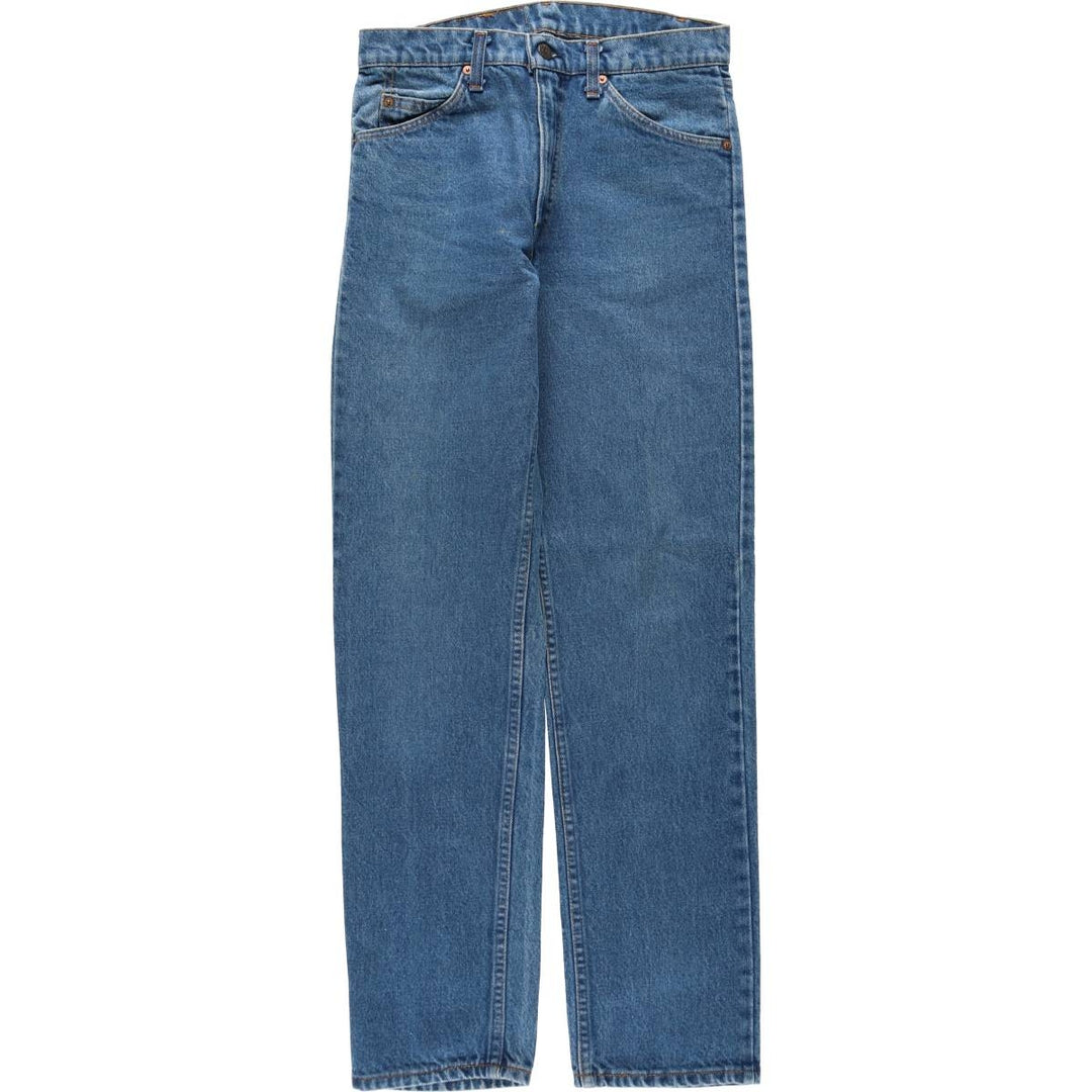 80s-90'S Levi's 20505-0217 Orange Tab Tapered Denim Pants, Made in USA, Men's W30 equivalent, Vintage cotton blue type Vintage Second Hand
