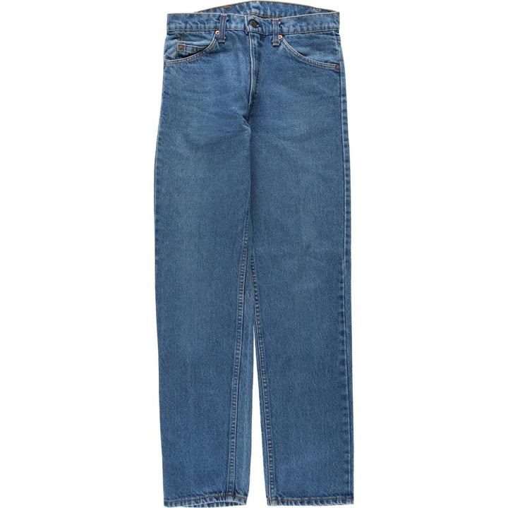 80s-90'S Levi's 20505-0217 Orange Tab Tapered Denim Pants, Made in USA, Men's W30 equivalent, Vintage cotton blue type Vintage Second Hand