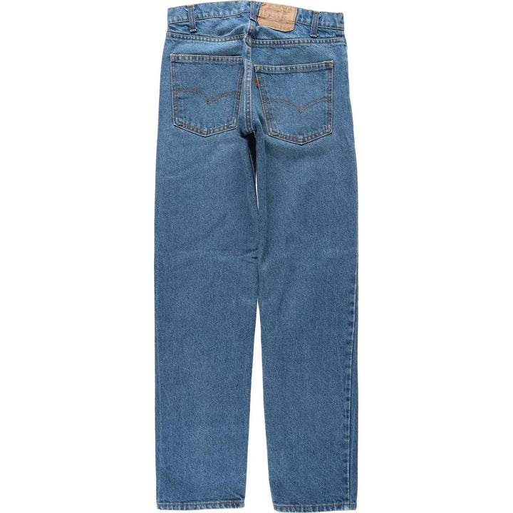 80s-90'S Levi's 20505-0217 Orange Tab Tapered Denim Pants, Made in USA, Men's W30 equivalent, Vintage cotton blue type Vintage Second Hand