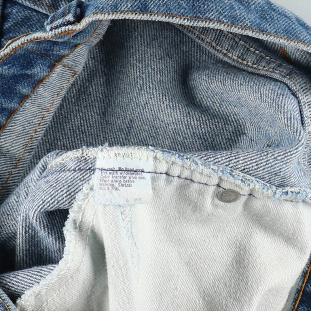 80s-90'S Levi's 20505-0217 Orange Tab Tapered Denim Pants, Made in USA, Men's W30 equivalent, Vintage cotton blue type Vintage Second Hand