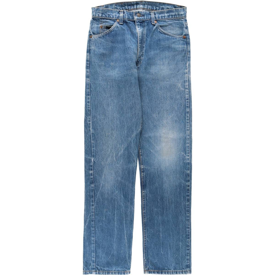 1980'S Levi's Orange Tab Tapered Denim Pants, Men's Size W31 (approx.), Vintage unclear blue type Vintage Second Hand