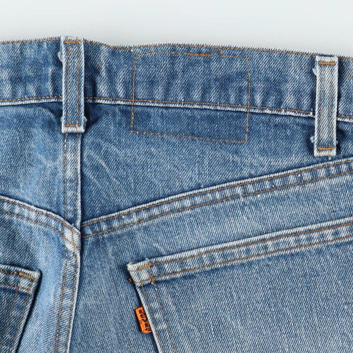 1980'S Levi's Orange Tab Tapered Denim Pants, Men's Size W31 (approx.), Vintage unclear blue type Vintage Second Hand