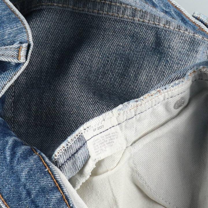 1980'S Levi's Orange Tab Tapered Denim Pants, Men's Size W31 (approx.), Vintage unclear blue type Vintage Second Hand