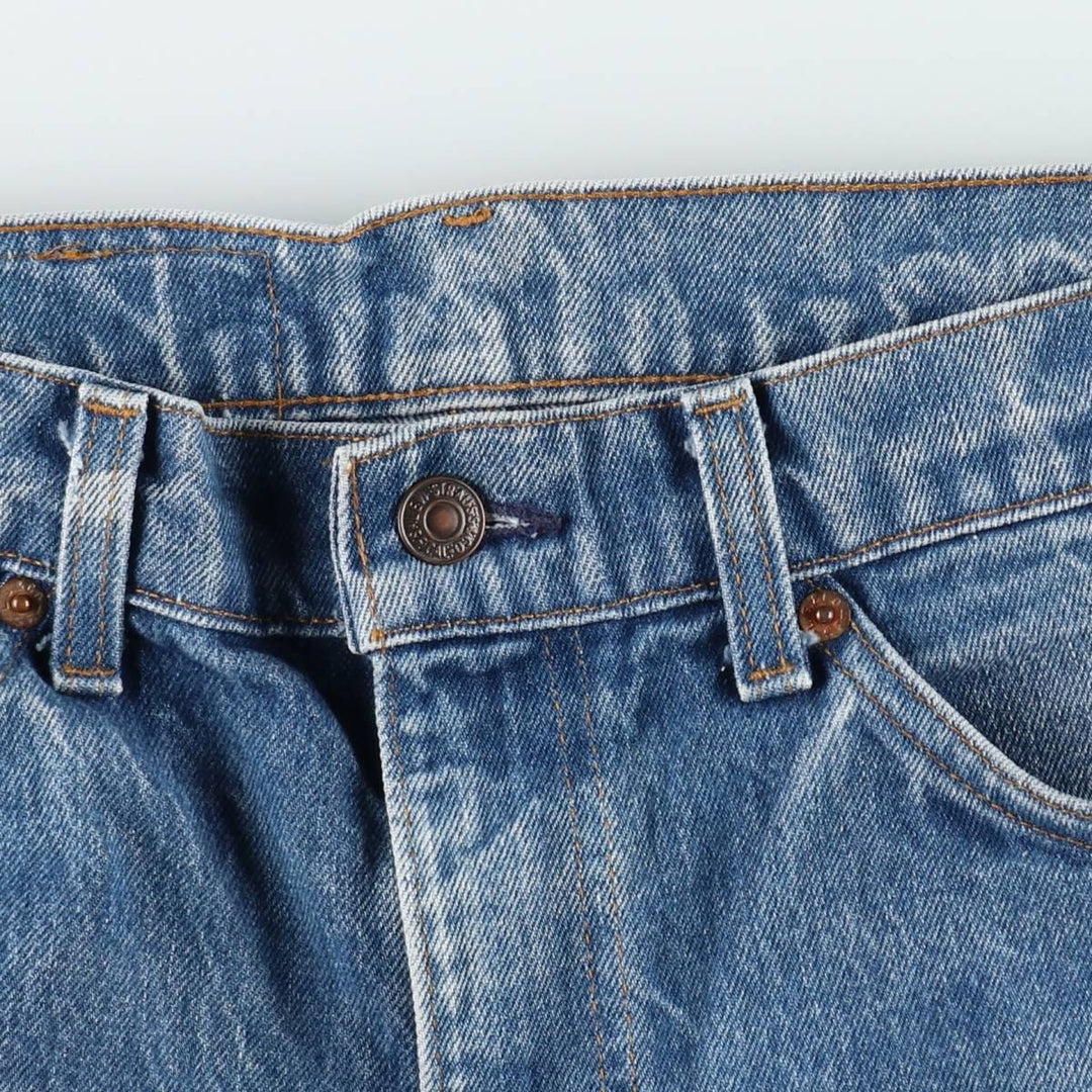 1980'S Levi's Orange Tab Tapered Denim Pants, Men's Size W31 (approx.), Vintage unclear blue type Vintage Second Hand