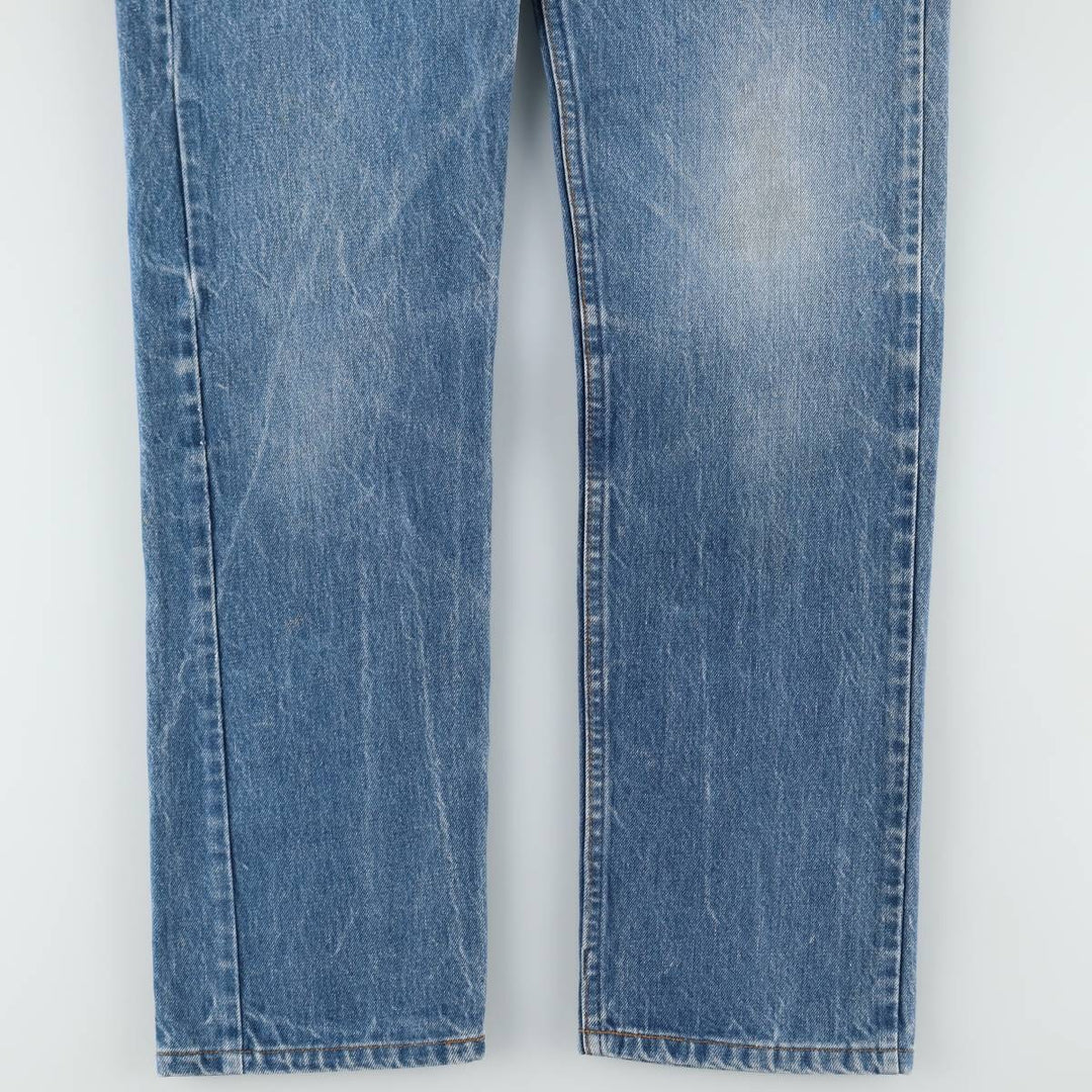 1980'S Levi's Orange Tab Tapered Denim Pants, Men's Size W31 (approx.), Vintage unclear blue type Vintage Second Hand
