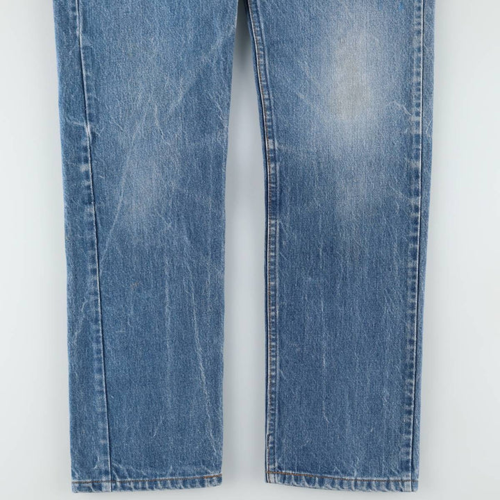 1980'S Levi's Orange Tab Tapered Denim Pants, Men's Size W31 (approx.), Vintage unclear blue type Vintage Second Hand