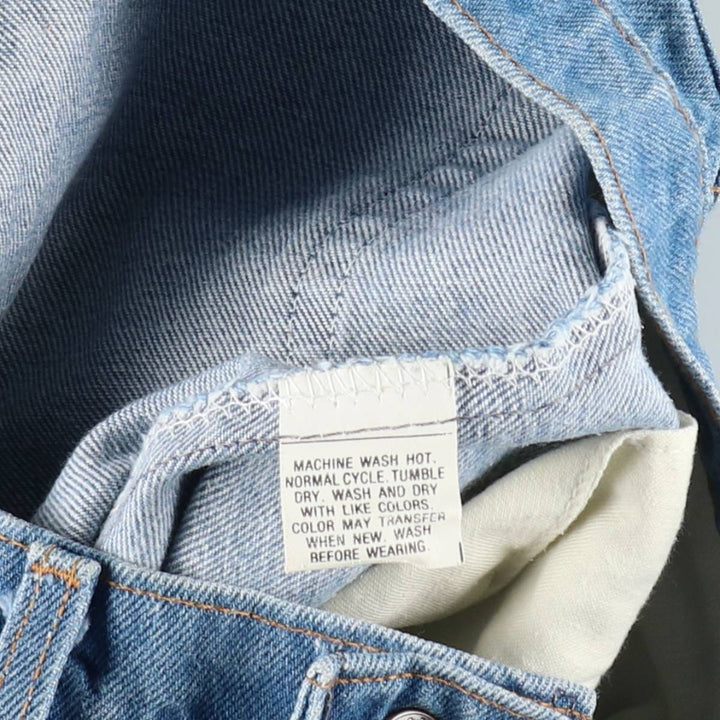 80'S Levi's 505-0217 Tapered Denim Pants Made in USA Men's W33 Vintage cotton blue type Vintage Second Hand