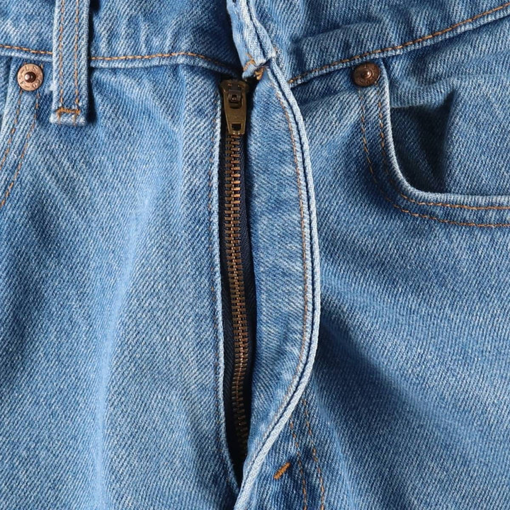 80'S Levi's 505-0217 Tapered Denim Pants Made in USA Men's W33 Vintage cotton blue type Vintage Second Hand