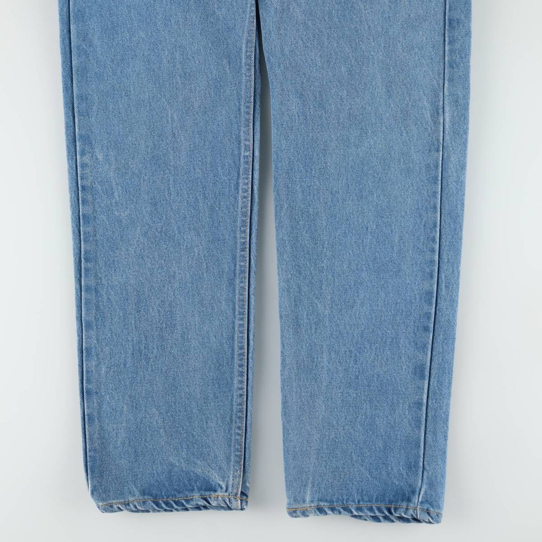 80'S Levi's 505-0217 Tapered Denim Pants Made in USA Men's W33 Vintage cotton blue type Vintage Second Hand