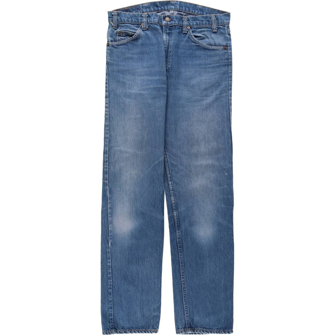 1980'S Levi's 20505-0217 Orange Tab Tapered Denim Pants, Men's, Size 34 (Vintage) unclear blue type Vintage Second Hand
