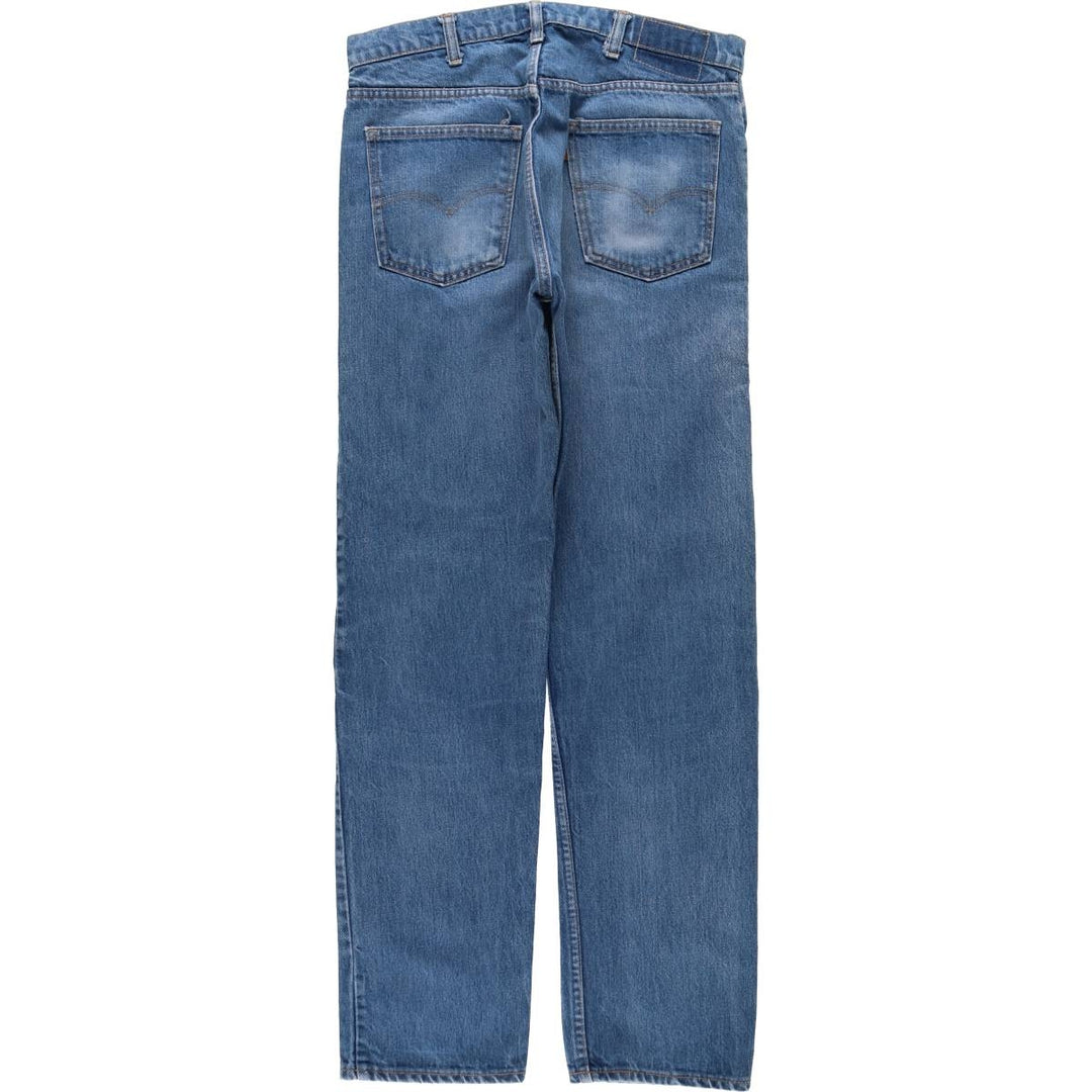 1980'S Levi's 20505-0217 Orange Tab Tapered Denim Pants, Men's, Size 34 (Vintage) unclear blue type Vintage Second Hand