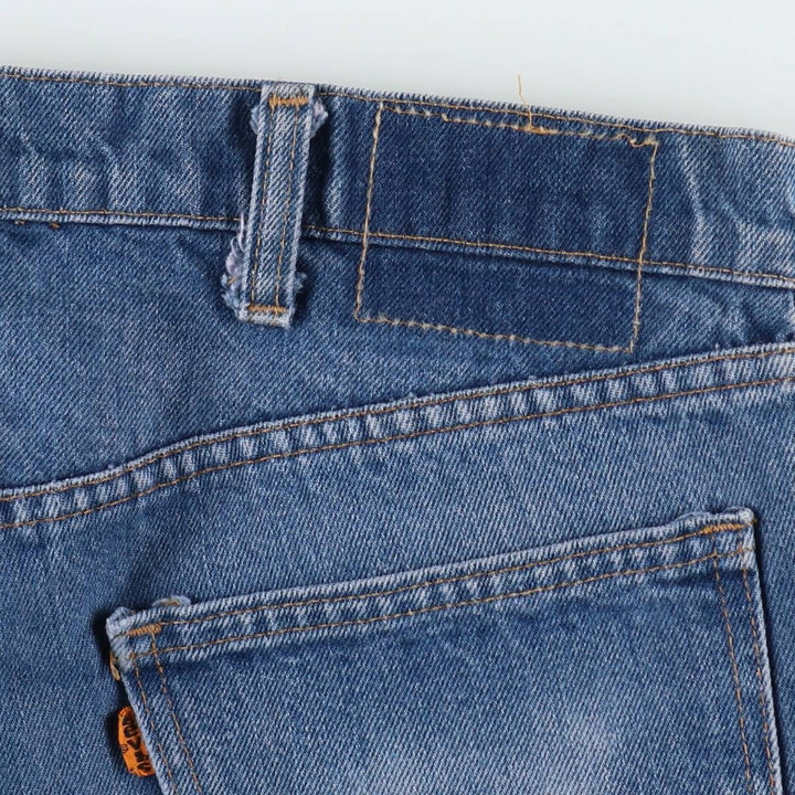 1980'S Levi's 20505-0217 Orange Tab Tapered Denim Pants, Men's, Size 34 (Vintage) unclear blue type Vintage Second Hand