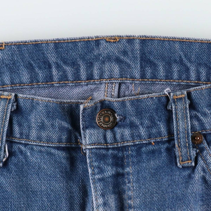 1980'S Levi's 20505-0217 Orange Tab Tapered Denim Pants, Men's, Size 34 (Vintage) unclear blue type Vintage Second Hand