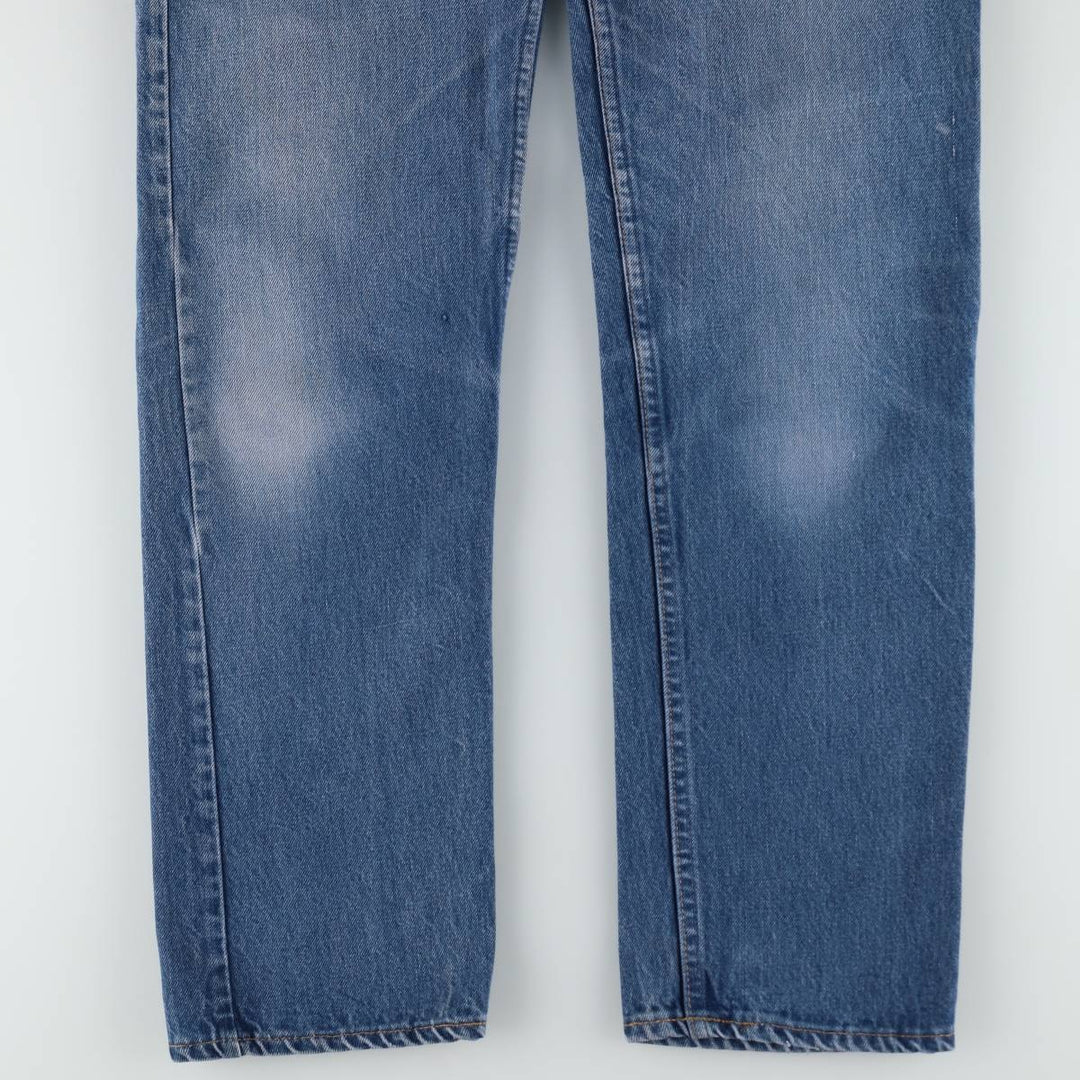 1980'S Levi's 20505-0217 Orange Tab Tapered Denim Pants, Men's, Size 34 (Vintage) unclear blue type Vintage Second Hand
