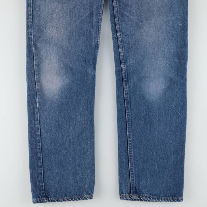 1980'S Levi's 20505-0217 Orange Tab Tapered Denim Pants, Men's, Size 34 (Vintage) unclear blue type Vintage Second Hand