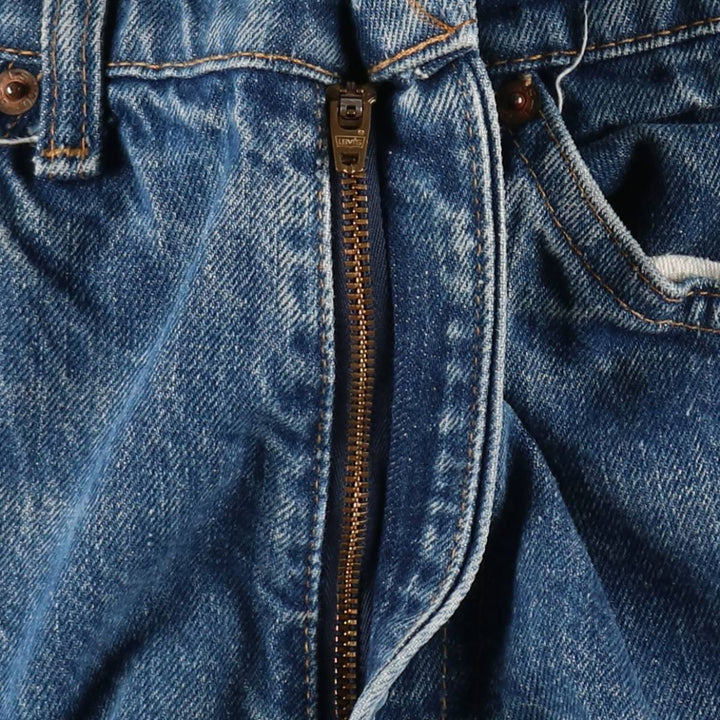 Vintage 80s-90'S Levi's 20505-0217 Orange Tab Tapered Denim Pants, Men's Size 34 cotton blue type Vintage Second Hand
