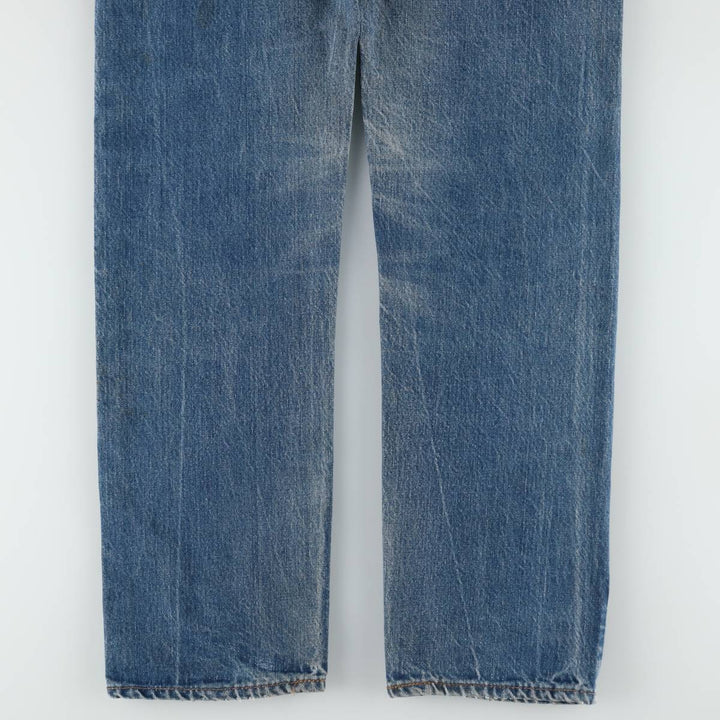 Vintage 80s-90'S Levi's 20505-0217 Orange Tab Tapered Denim Pants, Men's Size 34 cotton blue type Vintage Second Hand
