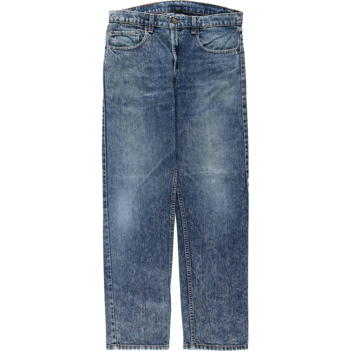 1990'S Levi's 505-0212 Tapered Denim Pants, Made in USA, Men's Size W34 (approx.), Vintage cotton blue type Vintage Second Hand