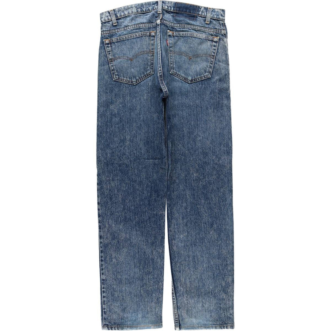 1990'S Levi's 505-0212 Tapered Denim Pants, Made in USA, Men's Size W34 (approx.), Vintage cotton blue type Vintage Second Hand