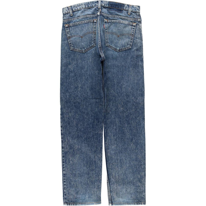 1990'S Levi's 505-0212 Tapered Denim Pants, Made in USA, Men's Size W34 (approx.), Vintage cotton blue type Vintage Second Hand