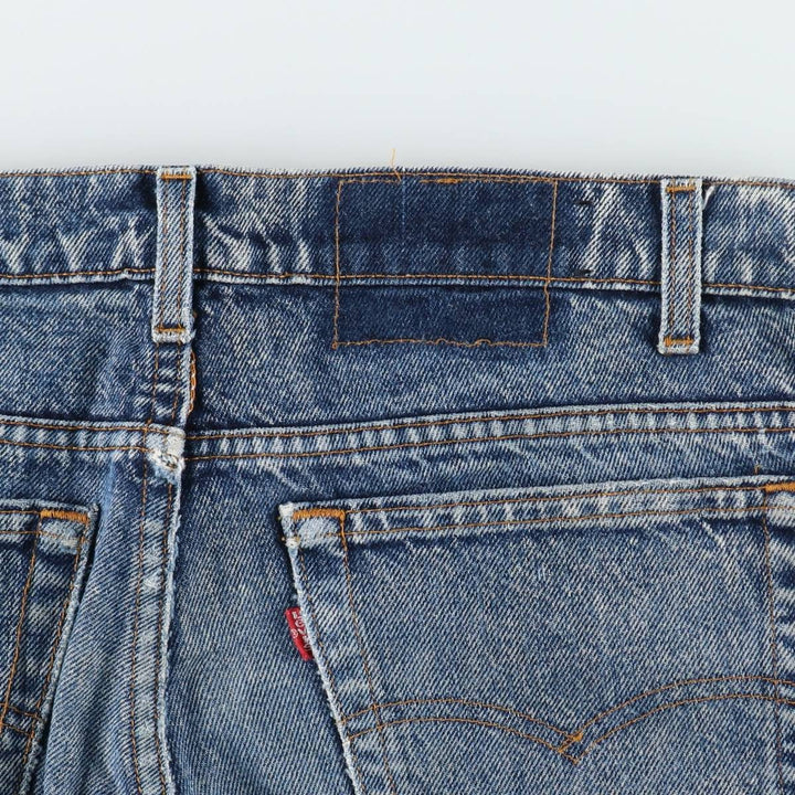 1990'S Levi's 505-0212 Tapered Denim Pants, Made in USA, Men's Size W34 (approx.), Vintage cotton blue type Vintage Second Hand