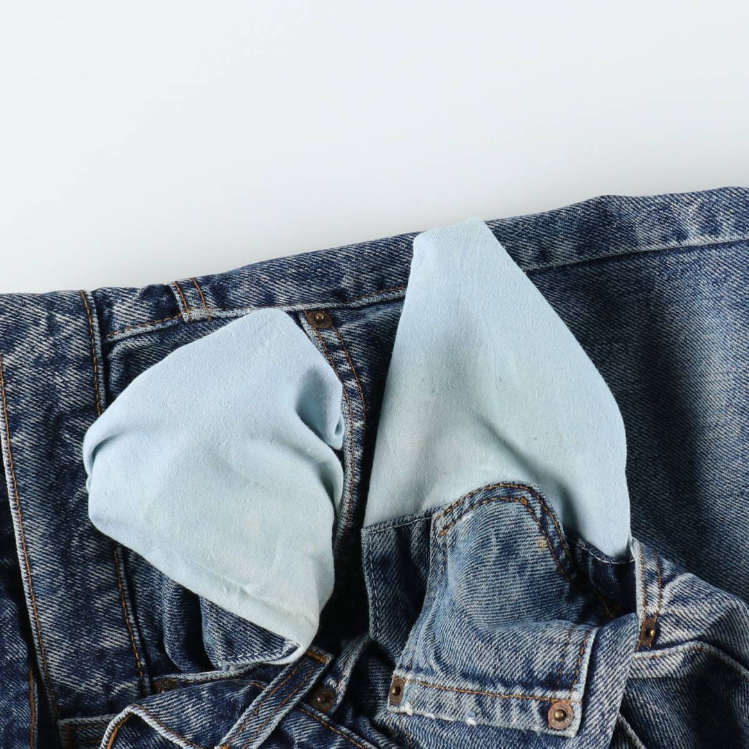 1990'S Levi's 505-0212 Tapered Denim Pants, Made in USA, Men's Size W34 (approx.), Vintage cotton blue type Vintage Second Hand