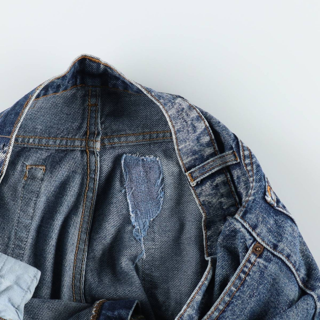 1990'S Levi's 505-0212 Tapered Denim Pants, Made in USA, Men's Size W34 (approx.), Vintage cotton blue type Vintage Second Hand