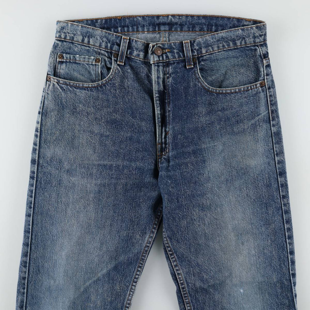 1990'S Levi's 505-0212 Tapered Denim Pants, Made in USA, Men's Size W34 (approx.), Vintage cotton blue type Vintage Second Hand