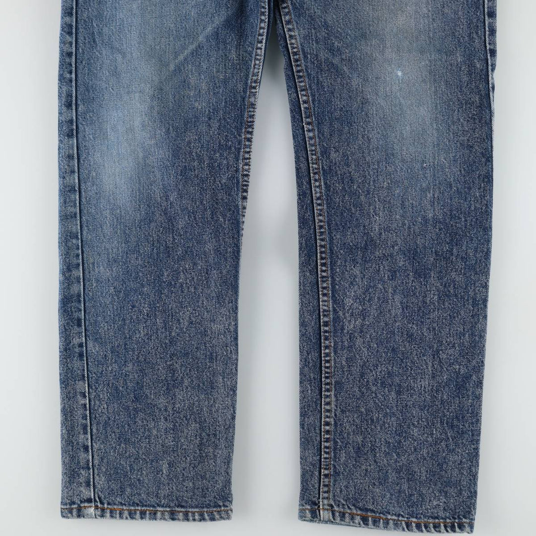 1990'S Levi's 505-0212 Tapered Denim Pants, Made in USA, Men's Size W34 (approx.), Vintage cotton blue type Vintage Second Hand