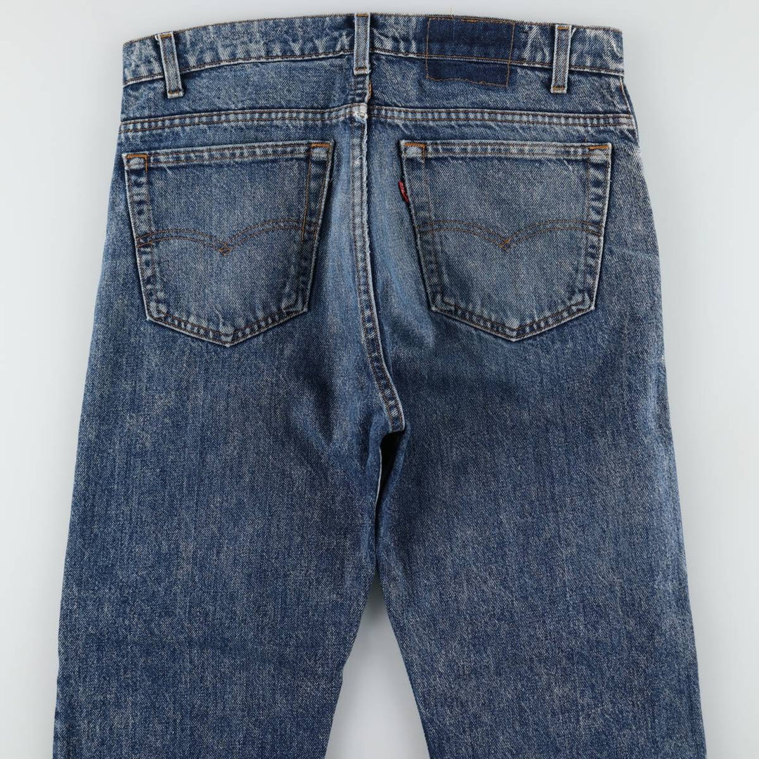 1990'S Levi's 505-0212 Tapered Denim Pants, Made in USA, Men's Size W34 (approx.), Vintage cotton blue type Vintage Second Hand