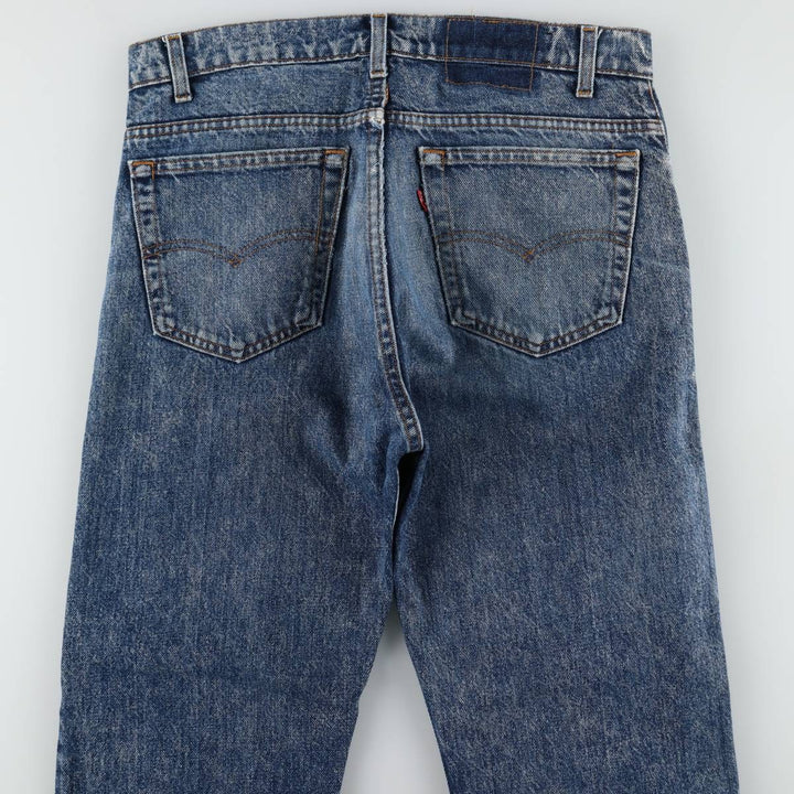 1990'S Levi's 505-0212 Tapered Denim Pants, Made in USA, Men's Size W34 (approx.), Vintage cotton blue type Vintage Second Hand