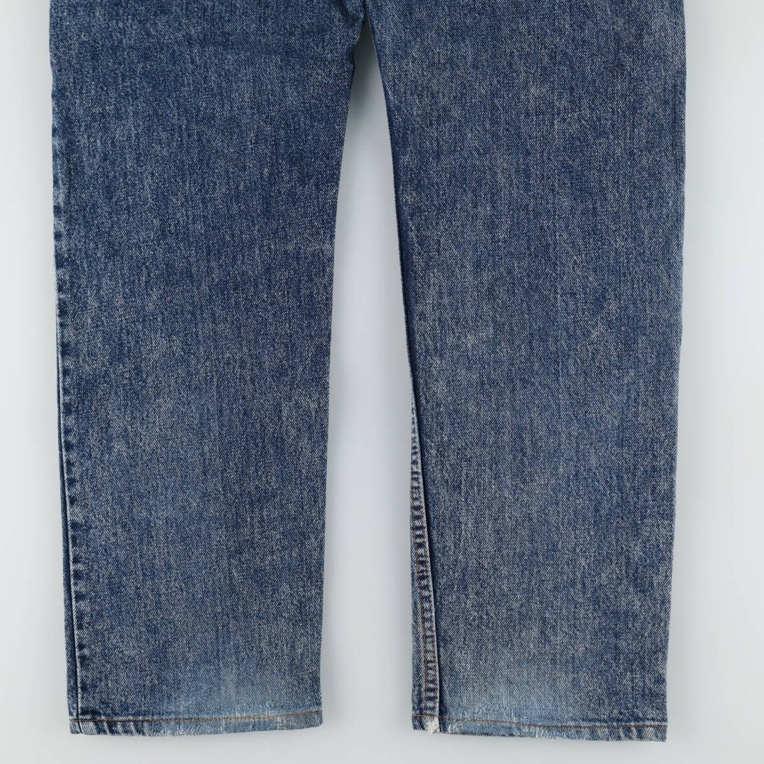 1990'S Levi's 505-0212 Tapered Denim Pants, Made in USA, Men's Size W34 (approx.), Vintage cotton blue type Vintage Second Hand