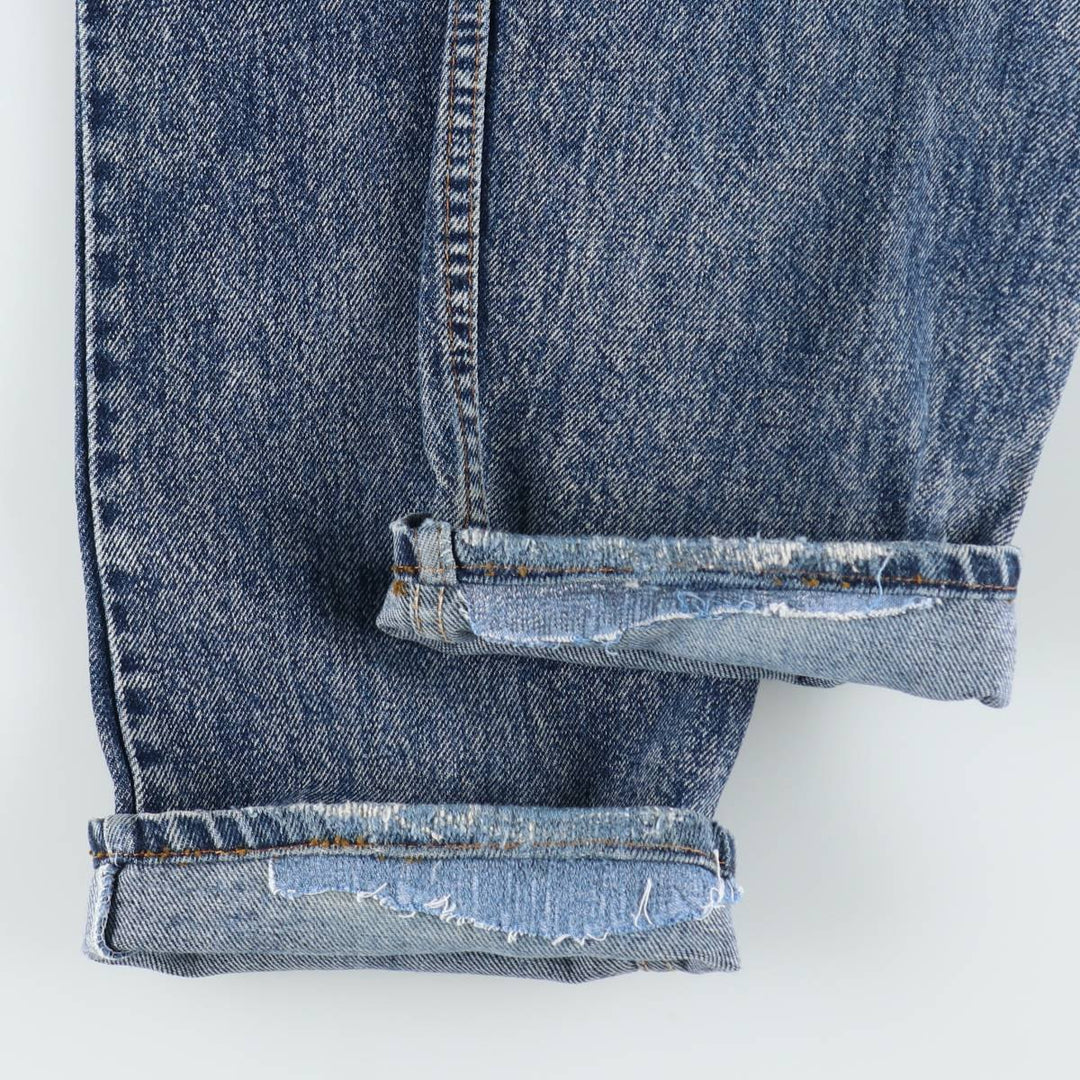 1990'S Levi's 505-0212 Tapered Denim Pants, Made in USA, Men's Size W34 (approx.), Vintage cotton blue type Vintage Second Hand